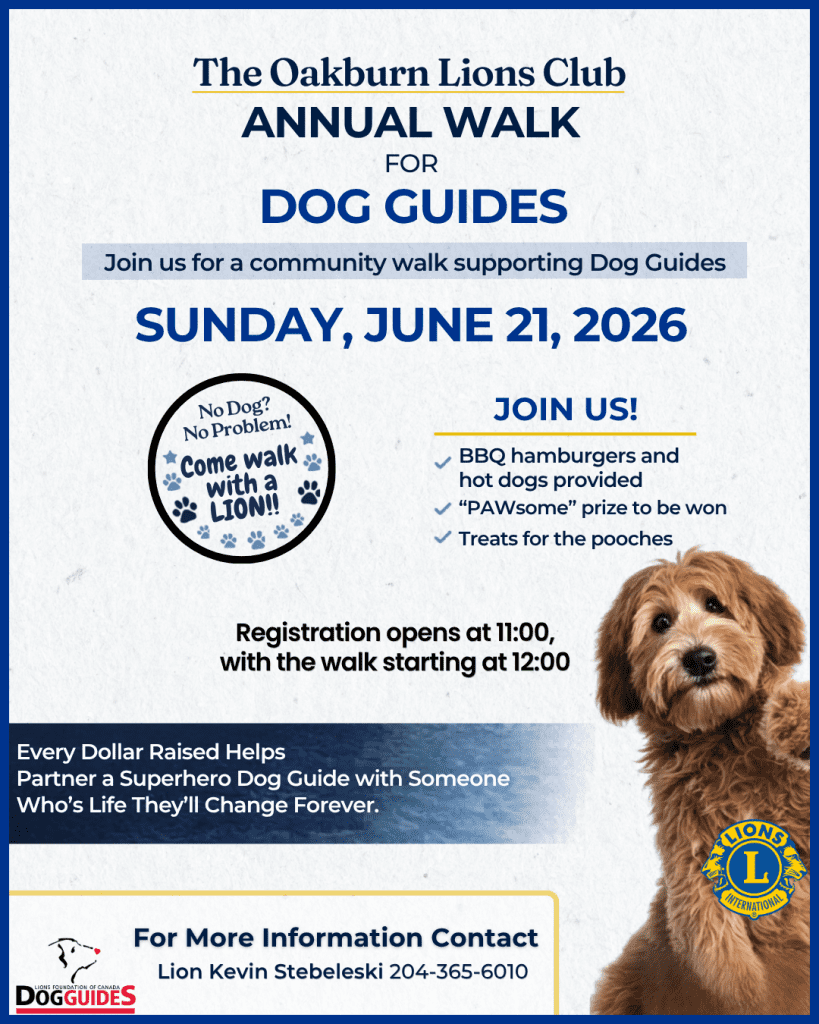 Annual Walk Dog Guides